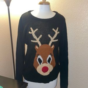 Rudolph Christmas sweater